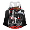 Collingwood Women Racerback Singlet Lest We Forget In Eternal Honor And Duty