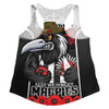 Collingwood Women Racerback Singlet Lest We Forget In Eternal Honor And Duty