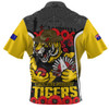 Richmond Zip Polo Shirt Lest We Forget In Eternal Honor And Duty