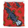 Australia Aboriginal Bedding Set - Indigenous Platypus Ver 6