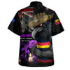 Adelaide Crows Hawaiian Shirt Anzac Day In Memory Of Animals That Served