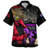 Essendon Hawaiian Shirt Anzac Day In Memory Of Animals That Served