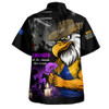 West Coast Eagles Hawaiian Shirt Anzac Day In Memory Of Animals That Served