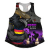 Adelaide Crows Women Racerback Singlet Anzac Day In Memory Of Animals That Served