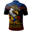 West Coast Eagles Polo Shirt ANZAC Day Not For Victory For Remembrance