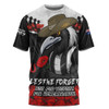 Collingwood T-Shirt ANZAC Day Not For Victory For Remembrance