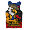 West Coast Eagles Men Singlet ANZAC Day Not For Victory For Remembrance