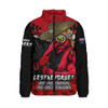 Essendon Padded Jacket ANZAC Day Not For Victory For Remembrance