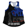 Australia Women Racerback Singlet Anzac Day United In Spirit For Those Served All Remember