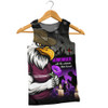 Manly Warringah Sea Eagles Men Singlet Anzac Day Purple Poppy And Animals That Served