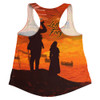 Australia Women Racerback Singlet Australia Remembers In Sacred Dawn