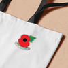 Remembrance Day Red Poppy Tribute Badge