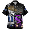 North Melbourne Hawaiian Shirt Anzac Day In Memory Of Animals That Served
