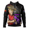 Gold Coast SUNS Hoodie Anzac Day In Memory Of Animals That Served