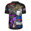 Western Bulldogs Rugby Jersey Anzac Day In Memory Of Animals That Served