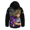 Fremantle Hooded Padded Jacket Anzac Day In Memory Of Animals That Served