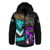 Port Adelaide Hooded Padded Jacket Anzac Day In Memory Of Animals That Served