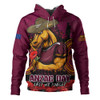 Brisbane Broncos Hoodie Anzac Day Pride Of Service Eternal Memory