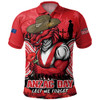 St. George Illawarra Dragons Polo Shirt Anzac Day Pride Of Service Eternal Memory