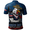 Sydney Roosters Polo Shirt Anzac Day Pride Of Service Eternal Memory