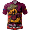Brisbane Broncos Polo Shirt Anzac Day Pride Of Service Eternal Memory