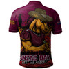 Brisbane Broncos Polo Shirt Anzac Day Pride Of Service Eternal Memory