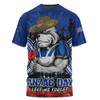 Canterbury-Bankstown Bulldogs T-Shirt Anzac Day Pride Of Service Eternal Memory