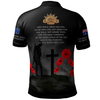 ( Club on East )Australia Anzac Polo Shirt - Australia Remember Ver2