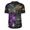 Penrith Panthers Rugby Jersey Anzac Day Purple Poppy And Animals That Served