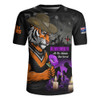Wests Tigers Rugby Jersey Anzac Day Purple Poppy And Animals That Served