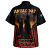 Australia Hawaiian Shirt Anzac Day Dawn Remembrance Eternal Tribute