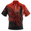 Australia Zip Polo Shirt Anzac Day Dawn Of Sacred Remembrance