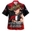 St Kilda Hawaiian Shirt ANZAC Day Not For Victory For Remembrance