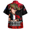 St Kilda Hawaiian Shirt ANZAC Day Not For Victory For Remembrance