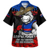 Western Bulldogs Hawaiian Shirt ANZAC Day Not For Victory For Remembrance