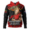Gold Coast SUNS Hoodie ANZAC Day Not For Victory For Remembrance