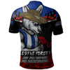 North Melbourne Polo Shirt ANZAC Day Not For Victory For Remembrance