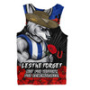 North Melbourne Men Singlet ANZAC Day Not For Victory For Remembrance