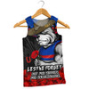 Western Bulldogs Men Singlet ANZAC Day Not For Victory For Remembrance