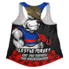 Western Bulldogs Women Racerback Singlet ANZAC Day Not For Victory For Remembrance