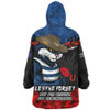 Geelong Cats Snug Hoodie ANZAC Day Not For Victory For Remembrance