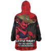 Melbourne Snug Hoodie ANZAC Day Not For Victory For Remembrance