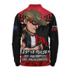 St Kilda Long Sleeve Polo Shirt ANZAC Day Not For Victory For Remembrance
