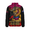 Brisbane Lions Padded Jacket ANZAC Day Not For Victory For Remembrance