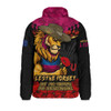 Brisbane Lions Padded Jacket ANZAC Day Not For Victory For Remembrance