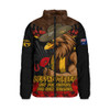 Hawthorn Padded Jacket ANZAC Day Not For Victory For Remembrance
