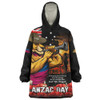 Brisbane Lions Snug Hoodie Anzac Day Dawn Of Courage Eternal Tribute