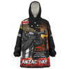 Collingwood Snug Hoodie Anzac Day Dawn Of Courage Eternal Tribute
