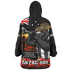 Collingwood Snug Hoodie Anzac Day Dawn Of Courage Eternal Tribute