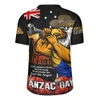 West Coast Eagles Rugby Jersey Anzac Day Dawn Of Courage Eternal Tribute